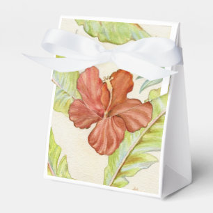 Hawaiian Hibiscus party favour box