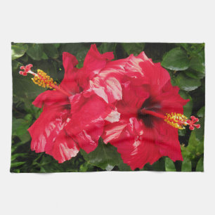 Hawaiian Hibiscus Tea Towel