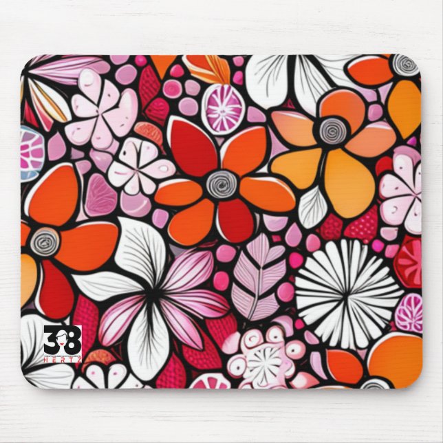 Hawaiian Holiday Mouse Pad (Front)