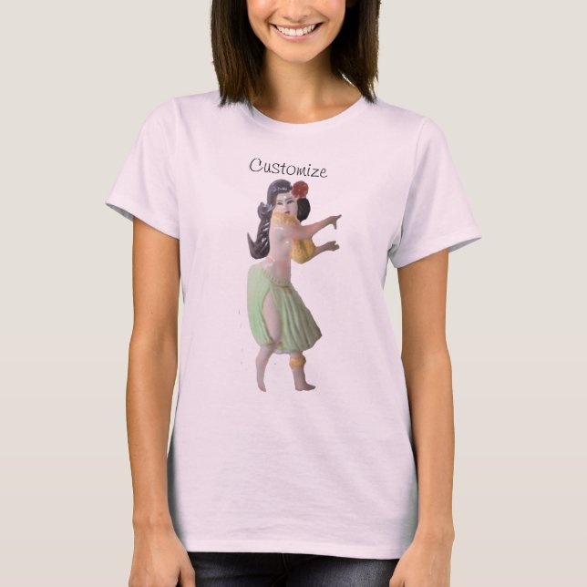 Hawaiian Hula Dancer Thunder_Cove T-Shirt (Front)