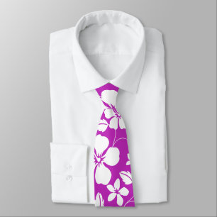 HAWAIIAN HULA (HIBISCUS) BERRY TIE