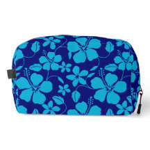 HAWAIIAN HULA (HIBISCUS) DARK/LIGHT BLUE