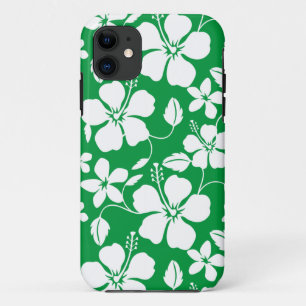 HAWAIIAN HULA (HIBISCUS) GREEN Case-Mate iPhone CASE