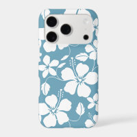 HAWAIIAN HULA (HIBISCUS) IN SLATE BLUE