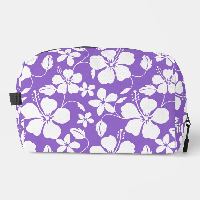 HAWAIIAN HULA (HIBISCUS) LIGHT PURPLE DOPP KIT (Front)