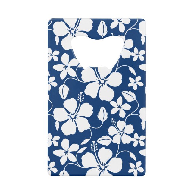 HAWAIIAN HULA (HIBISCUS) NAVY (Front)