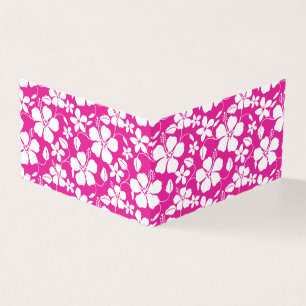 Hawaiian Hula (Hibiscus) Pattern in Hot Pink