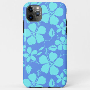 HAWAIIAN HULA (HIBISCUS) PERIWINKLE/TEAL Case-Mate iPhone CASE