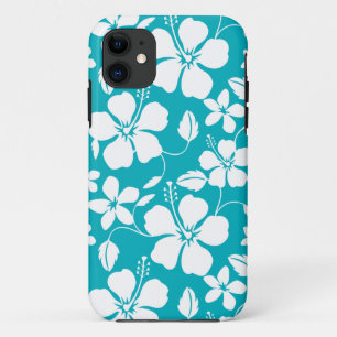 HAWAIIAN HULA (HIBISCUS) TEAL Case-Mate iPhone CASE