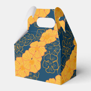Hawaiian ilima flower  favour box