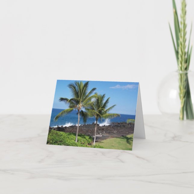 Hawaiian Inspirational Note Card (Front)