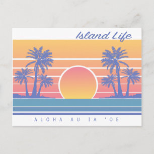 Hawaiian Island Life Postcard