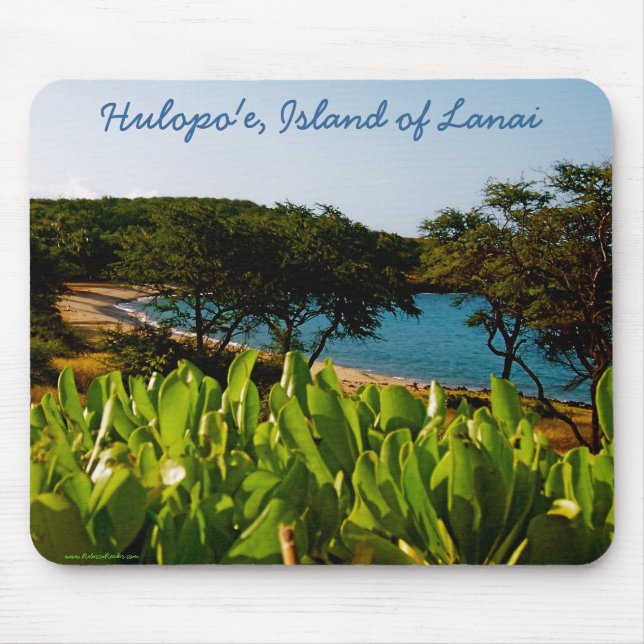 Hawaiian Island of Lanai Photo Mouse Pad (Front)