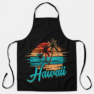 Hawaiian Island Tropical Hawaii Vacation Apron