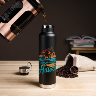 Hawaiian Island Tropical Hawaii Vacation Water Bottle