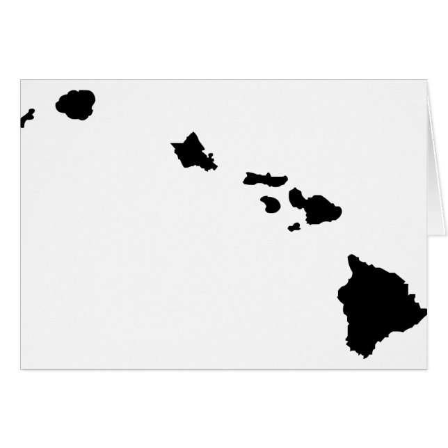 Hawaiian Islands (Front Horizontal)