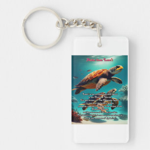 Hawaiian islands Lanai Aloha  Key Ring