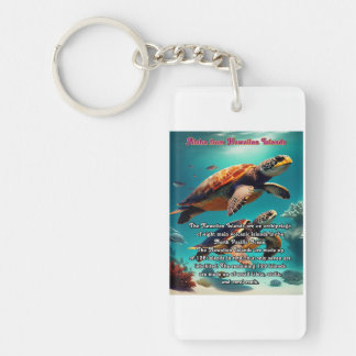 Hawaiian islands land of Aloha  Key Ring