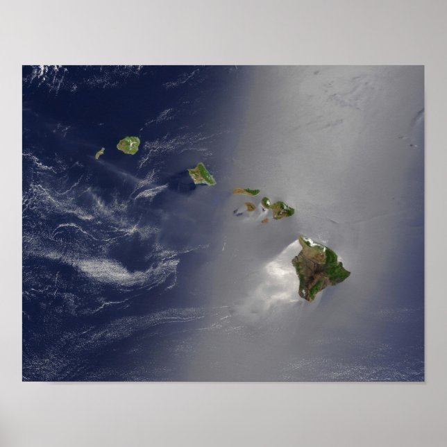 Hawaiian Islands Poster (Front)