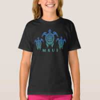Hawaiian Islands Vintage Sea Turtle Souvenir Maui