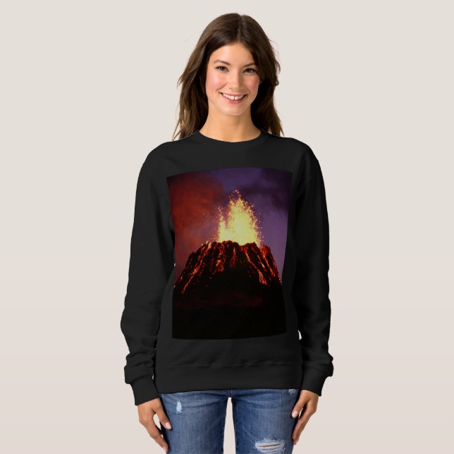 Hawaiian Islands Volcano Sweatshirt (Front Full)