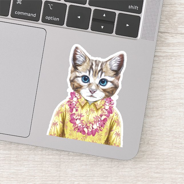 Hawaiian Kitty Cat (Detail)