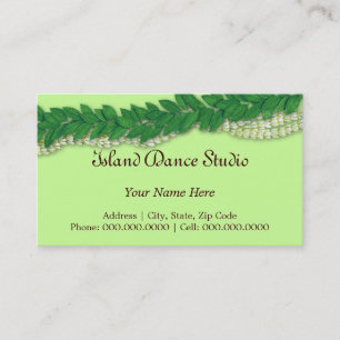 hawaiian lei1 business card