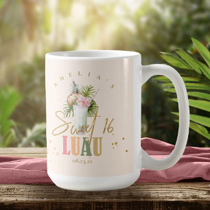 Hawaiian Luau Sweet Sixteen ID1092 Coffee Mug