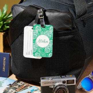 Hawaiian Luggage Tag