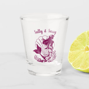 Hawaiian Mermaid-Salty & Sassy Shot Glass