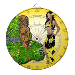 Hawaiian Mix Dartboard