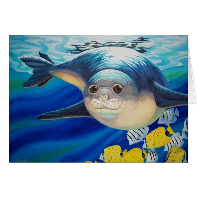 Hawaiian Monk Seal (Front Horizontal)