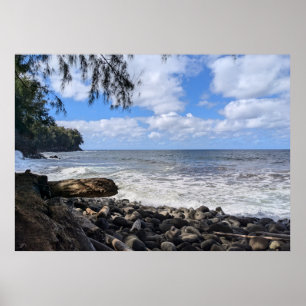 Hawaiian Natural Landscape Photography Poster