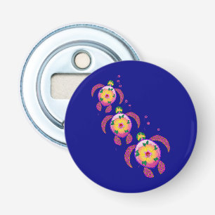 Hawaiian Ohana Honu Sea Turtles Bottle Opener