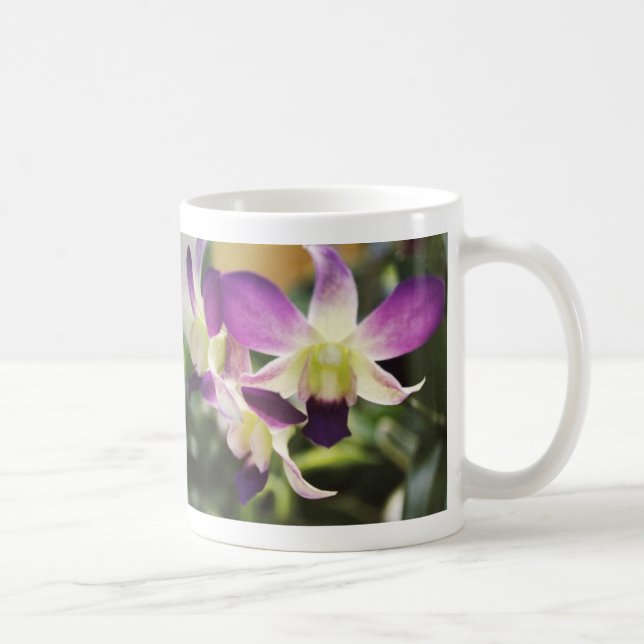 hawaiian orchid coffee mug (Right)