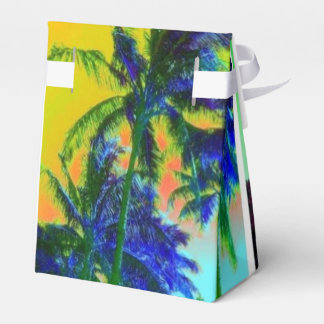 Hawaiian Palm Favour Box
