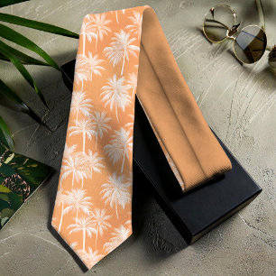 Hawaiian Palm Tree Silhouette Pattern Tacao ID1093 Tie
