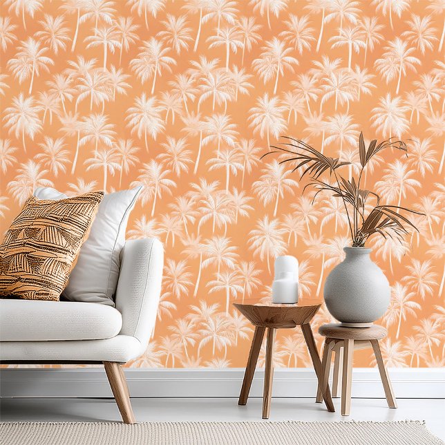 Hawaiian Palm Tree Silhouette Pattern Tacao ID1093 Wallpaper (Creator Uploaded)