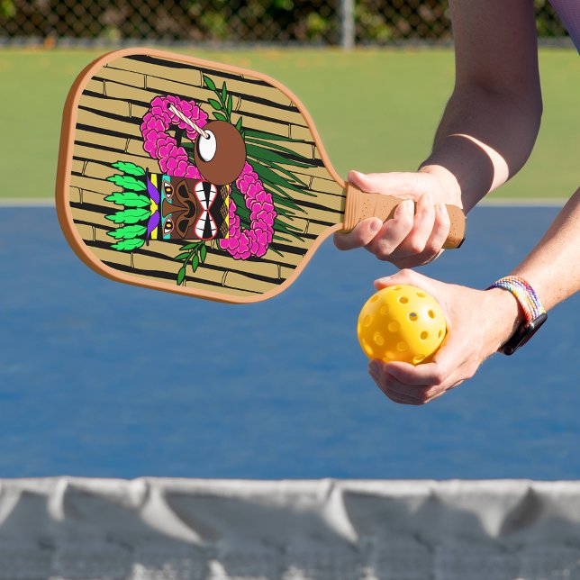 Hawaiian Party Luau Pickleball Paddle (Creator Uploaded)
