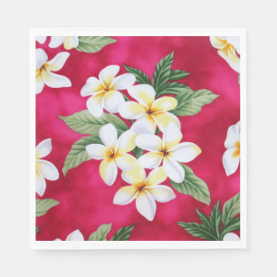 Hawaiian party paper napkins