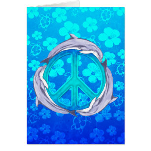 Hawaiian Peace Dolphins