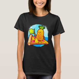 Hawaiian Pineapple Pizza Fruit Dish Canadian Fast  T-Shirt