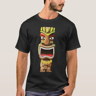 Hawaiian Polynesian Tiki Statue T-Shirt
