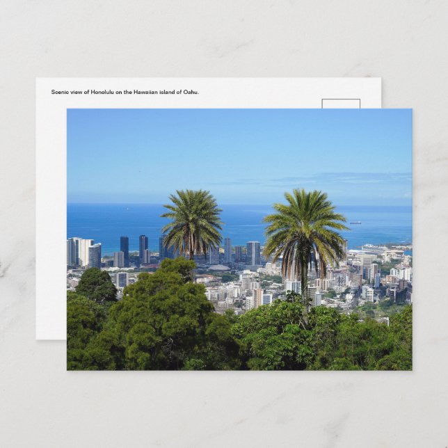 Hawaiian Postcard (Front/Back)