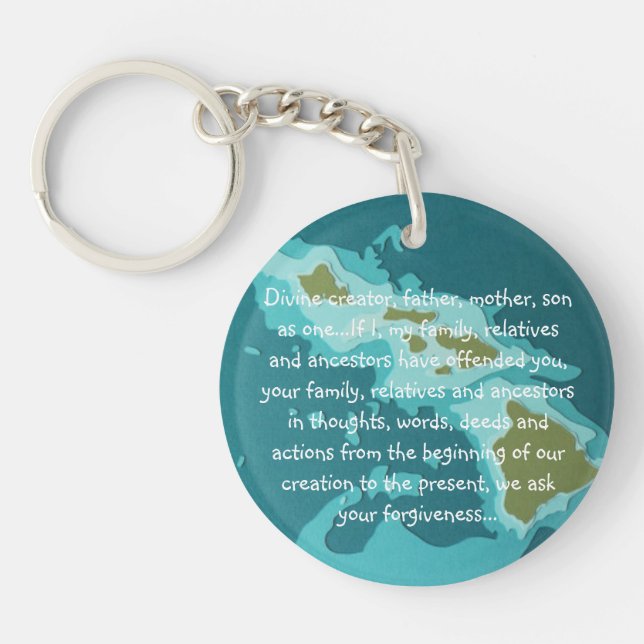 Hawaiian prayer key ring (Front)