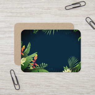 Hawaiian Print  Business Card