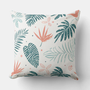 Hawaiian print cushion