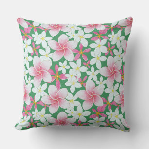 Hawaiian print cushion