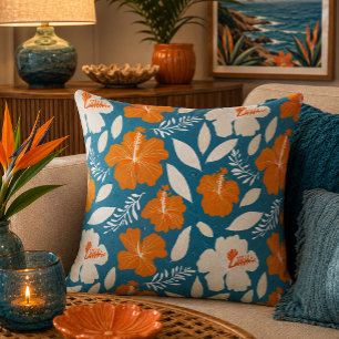Hawaiian print  cushion