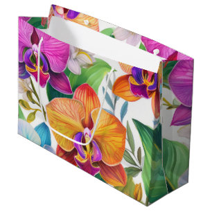 Hawaiian print  large gift bag